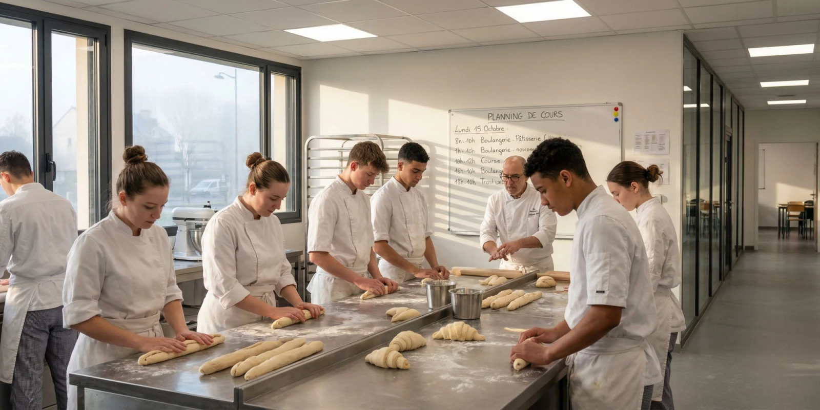 Emploi du Temps et Journée Type en Bac Pro Boulanger-Pâtissier : La Vie en Atelier